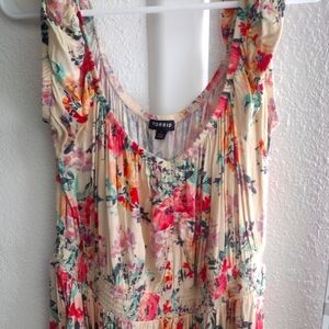 Summer floral dress